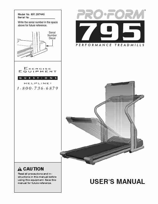 ProForm Treadmill 795-page_pdf